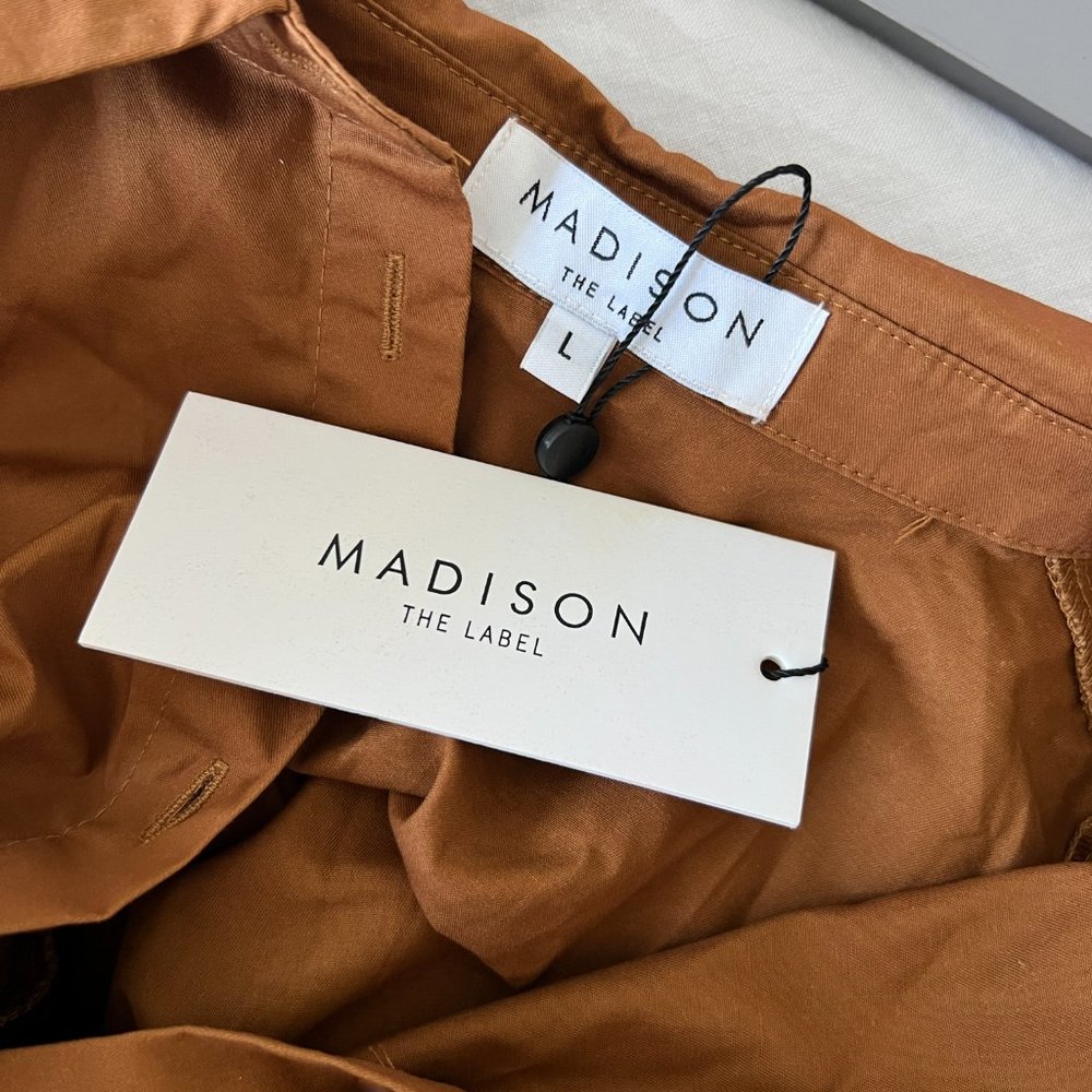 Mini Ruched Shirt Dress - Picture 4 of 5